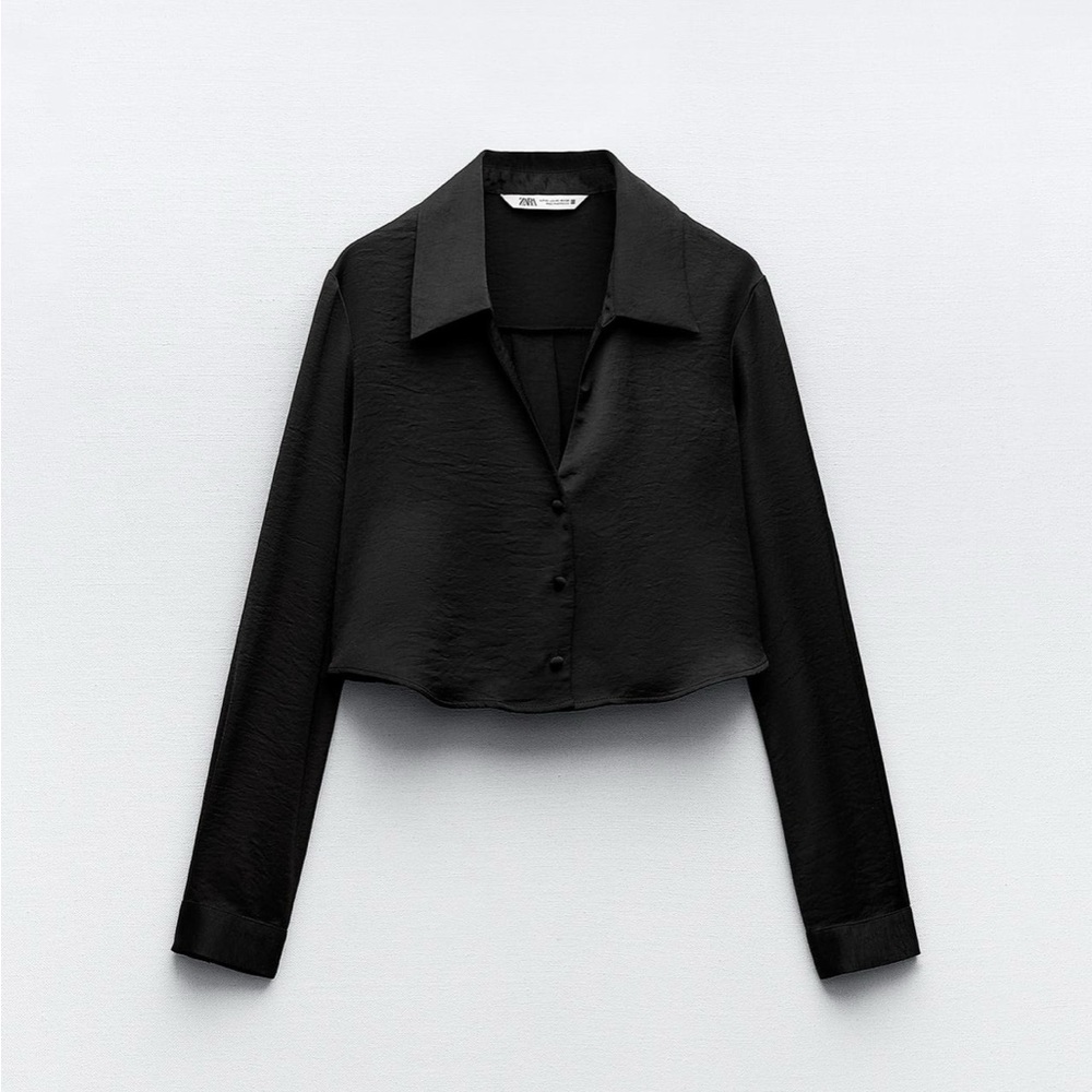 Zara Satin Top - Small